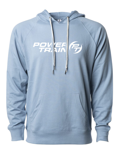 Picture of Misty Blue Terry hooded pullover
